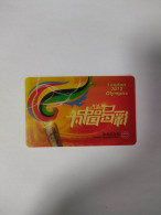 China Transport Cards, London Olympics,Transparent Card,metro Card, Shanghai City, 8000ex, (1pcs) - Zonder Classificatie