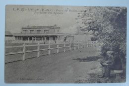 Cpa Sépia LIEVIN Pas De Calais Parc De Rollencourt Pavillon Des Sports - EB29 - Lievin