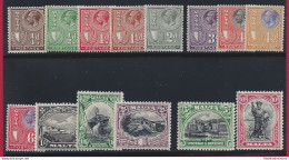 1926-27 MALTA - N° 117/133 Giorgio V° E Soggetti Vari 14 Valori  */** - Malte