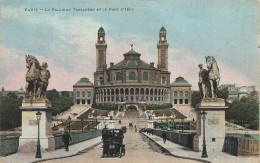 FRANCE - Paris - Le Palais Du Trocadéro Et Le Pont D'Iéna - Carte Postale Ancienne - Autres Monuments, édifices