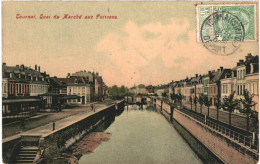 CPA Carte Postale  Belgique Tournai Quai Au Marché Aux Poissons 1909  VM78773ok - Tournai