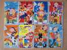 8 Cards Cartes Karten From HISTOIRES HUMORISTIQUES From FRANCE, Telephone Telefon Humor Humour - Téléphones