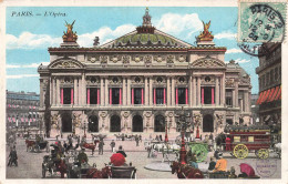 FRANCE - Paris - L'opéra - Animé - Carte Postale Ancienne - Cherbourg