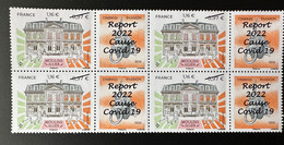 France 2022 YT 5437A Bloc De 4 Surchargé Moulins Allier Salon Timbres Passions - Nuevos