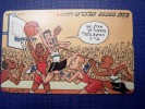 Basketball, Israel Sport,  Cartoon, Telephone Talking, Phone Card, - Deportes