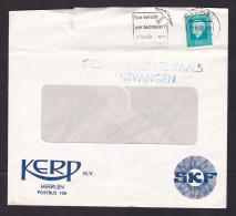 Netherlands: Cover, 1972, 1 Stamp, Queen, Uncommon Postal Cancel Received Damaged In Vaals (minor Damage) - Briefe U. Dokumente