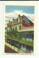 ETATS UNIS . NEW ORLEANS , ANTOINE'S RESTAURANT . 713 SAINT LOUIS .  ROY L. ALCIATORE PROP. - New Orleans