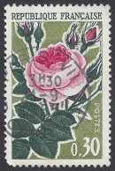 FRANCIA 1962 - Yvert 1357° - Rose | - Oblitérés