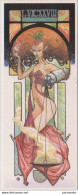 Marque Page BD Librairie GRIBOUILLE (hommage MUCHA) Par GESS - Bookmarks