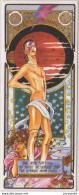 Marque Page BD Librairie GRIBOUILLE (hommage MUCHA Et BOWIE) Par GIOUX - Bookmarks