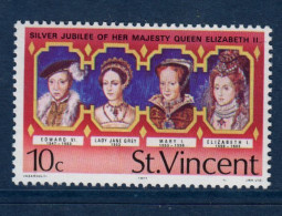 Saint Vincent, Yv 463, Mi 464 Xa, SG 507, Edward V, Lady Jane Grey, Mary I, Elizabeth I, - St.Vincent (1979-...)