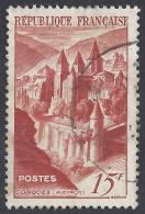 FRANCIA 1947 - Yvert 792° - Conques | - Used Stamps