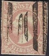 Luxembourg - Luxemburg - Timbres - 1852  Guillaume  III   Cachet  Local   Très Rare     Michel 2 - 1852 Willem III