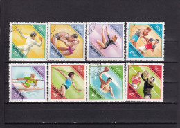 LI02 Hungary 1972 Olympic Games - Munich, Germany Used Stamps - Usado