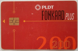 Philippines PLDT P200  Fonkard Plus  - Generic Red - Filipinas