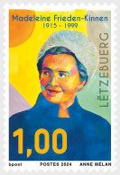 Luxembourg / Luxemburg - Postfris / MNH - Madeleine Frieden-Kinnen 2024 - Ungebraucht