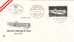 STAMP DAY,  COVERS  FDC  1957  AUSTRIA - FDC