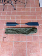 RARE SAS/SBS- BRITISH ARMY - DINGHY OARS - REMI X CANOTTO ESERCITO INGLESE - Equipment