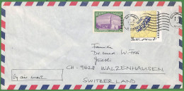 ZA1408 - SAUDI ARABIA  - Postal History - AIRMAIL COVER To SWITZERLAND 1977 - Arabie Saoudite