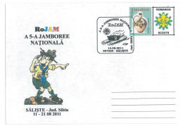 SC 06 - 1296 SCOUT, National Jamboree Romania - Cover - Used - 2011 - Covers & Documents