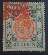 Hong Kong Stamp Duty , 40 Cent - Sonstige & Ohne Zuordnung