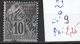 REUNION 21 Oblitéré Côte 9 € - Used Stamps