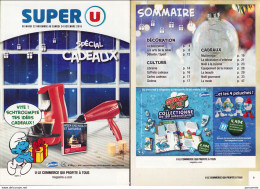 SCHTROUMPFS : Catalogue SUPER U Du 22 Nov Au 24 Dec2016 - Schtroumpfs, Les - Los Pitufos