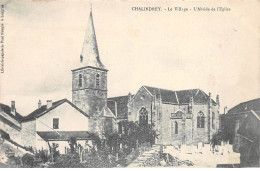 CHALINDREY - Le Village - L'Abside De L'Eglise - Très Bon état - Chalindrey