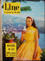 LINE - Le Journal Des Chics Filles - Recueil N° 21 - ( 1960 ) - 12 Numéros . - Autres & Non Classés