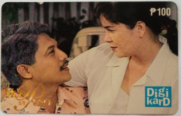 Philippines Digitel P100 Digicard - Mula Sa Puso ( From The Heart ) Popular  TV Series - Filipinas