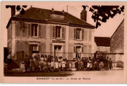 BANNOST: école Et Mairie - Très Bon état - Bagneaux Sur Loing