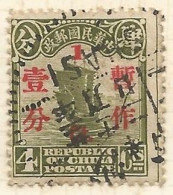 CHINE  N° 207B OBLITERE  - 1912-1949 Republic