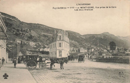 Le Mont Dore * Vue Prise De La Gare * Les Deux Avenues * Attelage * TERMINUS Hôtel - Le Mont Dore