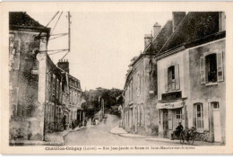 CHATILLON-COLIGNY: Rue Jean-jaures Et Route De Saint-maurice-sur-aveyron - Très Bon état - Chatillon Coligny