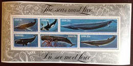 South West Africa 1980 Whales Minisheet MNH - Balene