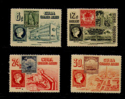 Cuba -. 1955-  Centenaire Du Timbre -  Neufs** - MNH - Poste Aérienne