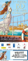 VICOMTE : Carte Invitation Salon ANTIBES 2000 - Postkaarten