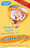 ZEP : Plaquette Publicite Pour CANAL J - Cartoline Postali