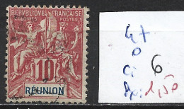 REUNION 47 Oblitéré Côte 6 € - Used Stamps