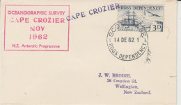 Ross Dependency Cape Crozier Ca Scott Base 14 DEC 1962 (SR186) - Bases Antarctiques