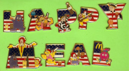 9 Pins Mac Do McDonald's Happy Meal Personnages - NSP69 - McDonald's