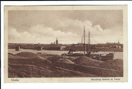 Venlo   Maasbrug Gezicht Op Venlo  1923 - Venlo