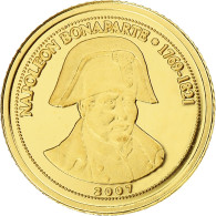 République Du Congo, 1500 Francs CFA, Napoléon Bonaparte, 2007, BE, Or, FDC - Congo (République 1960)