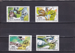 LI02 Romania 1994 Fauna-Environmental Preservation In Danube Delta Used Stamps - Usado