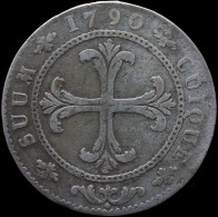 LaZooRo: Switzerland NEUCHATEL 4 Kreuzer 1790 VF - Silver - Re Di Prussia