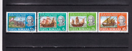 LI02 Romania 1992 The 500th Anniversary Of The Discovery Of America Used Stamps - Oblitérés