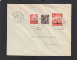 BRIEF AUS BAD MONDORF NACH GREVENMACHER,1941. - 1940-1944 Duitse Bezetting