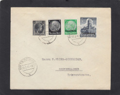 BRIEF AUS  DIFFERDINGEN NACH GREVENMACHER,1941. - 1940-1944 German Occupation