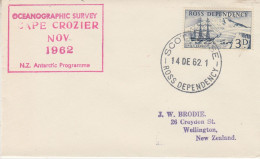 Ross Dependency Cape Crozier Ca Scott Base 14 DEC 1962 (SR189) - Basi Scientifiche