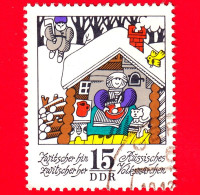 GERMANIA - DDR - Usato - 1974 - Fiabe Dei Fratelli Grimm - Cinguettii Qui - Cinguettii La - Zwitscher There - 15 - Gebraucht